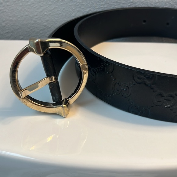 Rare Gucci Guccisima Leather Belt - Authentic. 95/38 - Picture 2 of 5